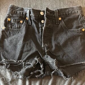 Levi's Dark Denim Shorts